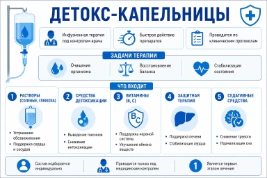 Капельница от наркотиков на дому в Барнауле